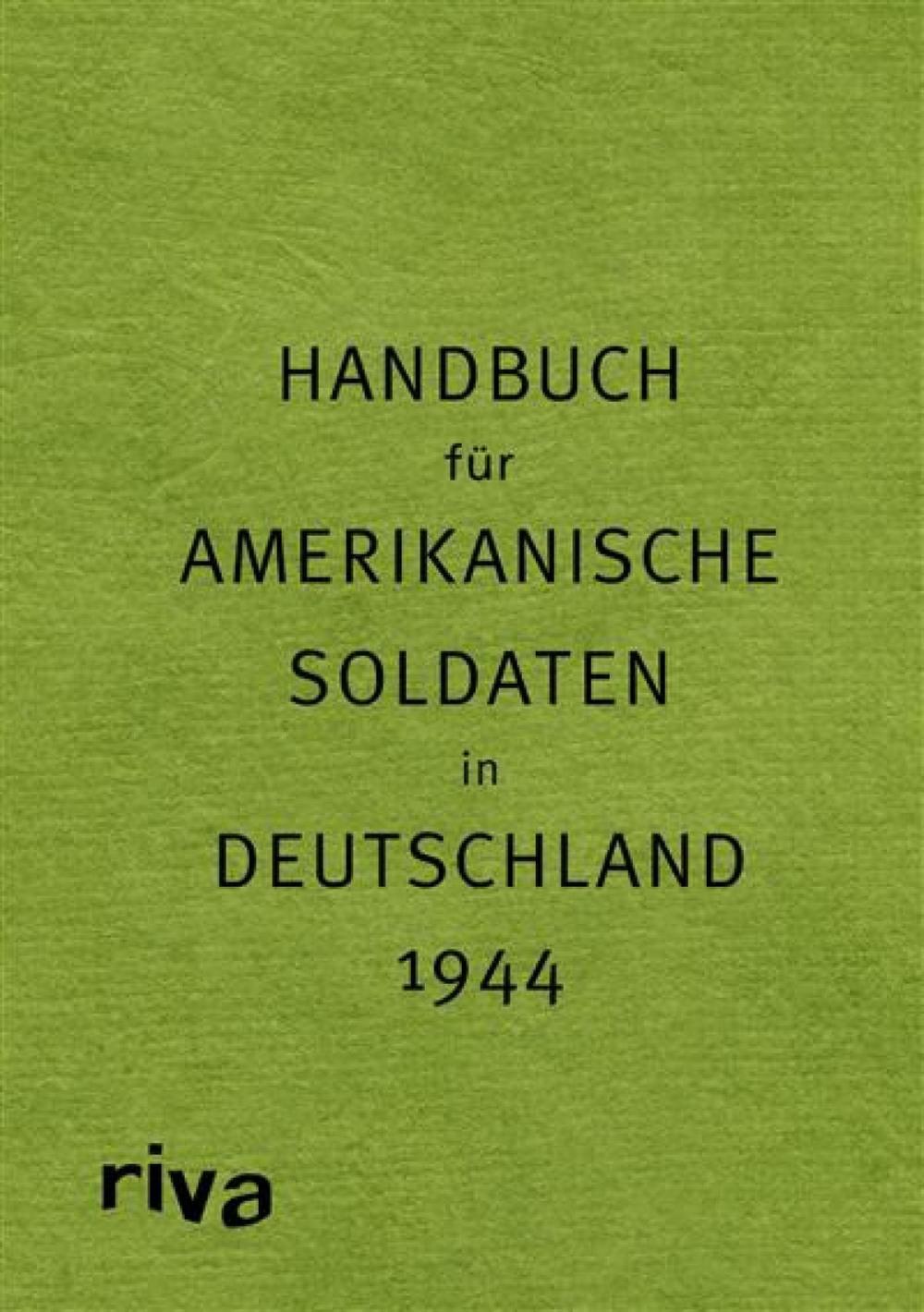 Big bigCover of Pocket Guide to Germany - Handbuch für amerikanische Soldaten in Deutschland 1944