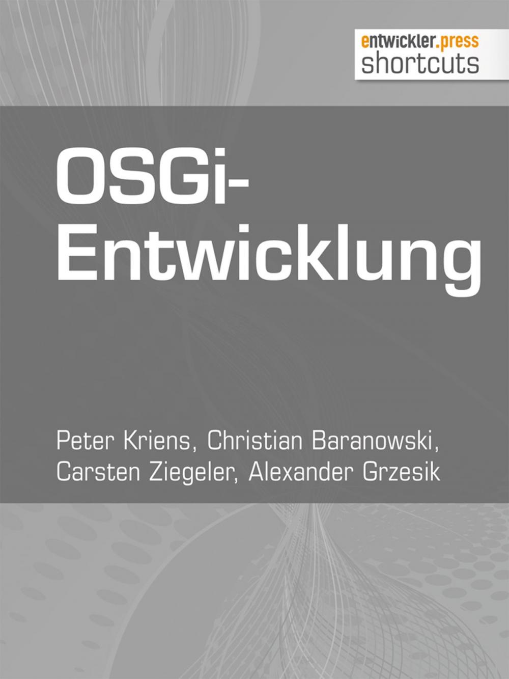 Big bigCover of OSGi-Entwicklung