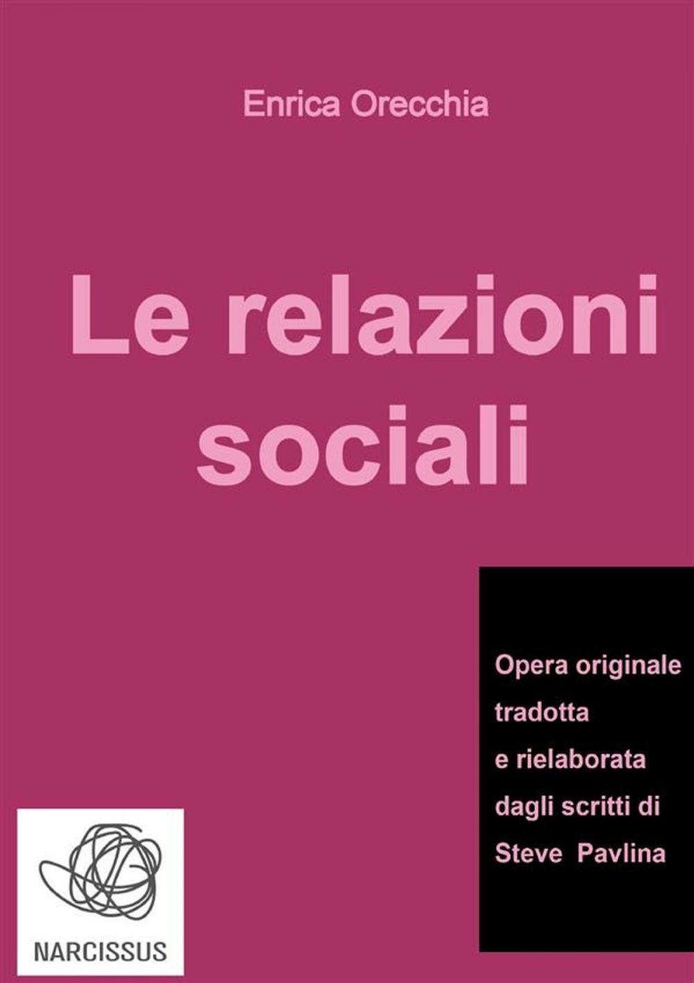 Big bigCover of Le relazioni sociali