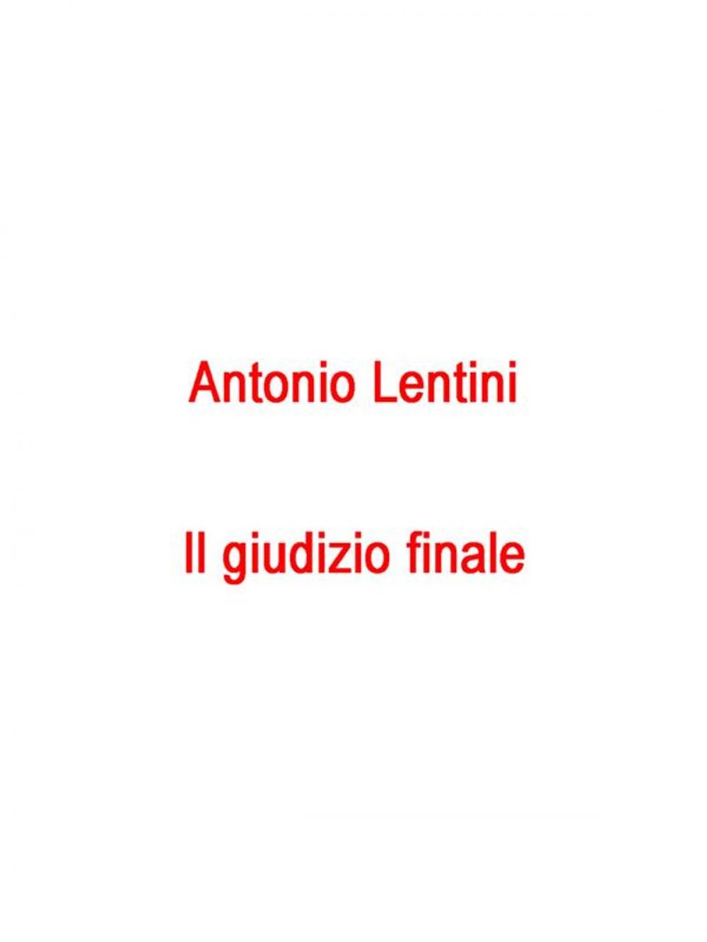 Big bigCover of Il giudizio finale