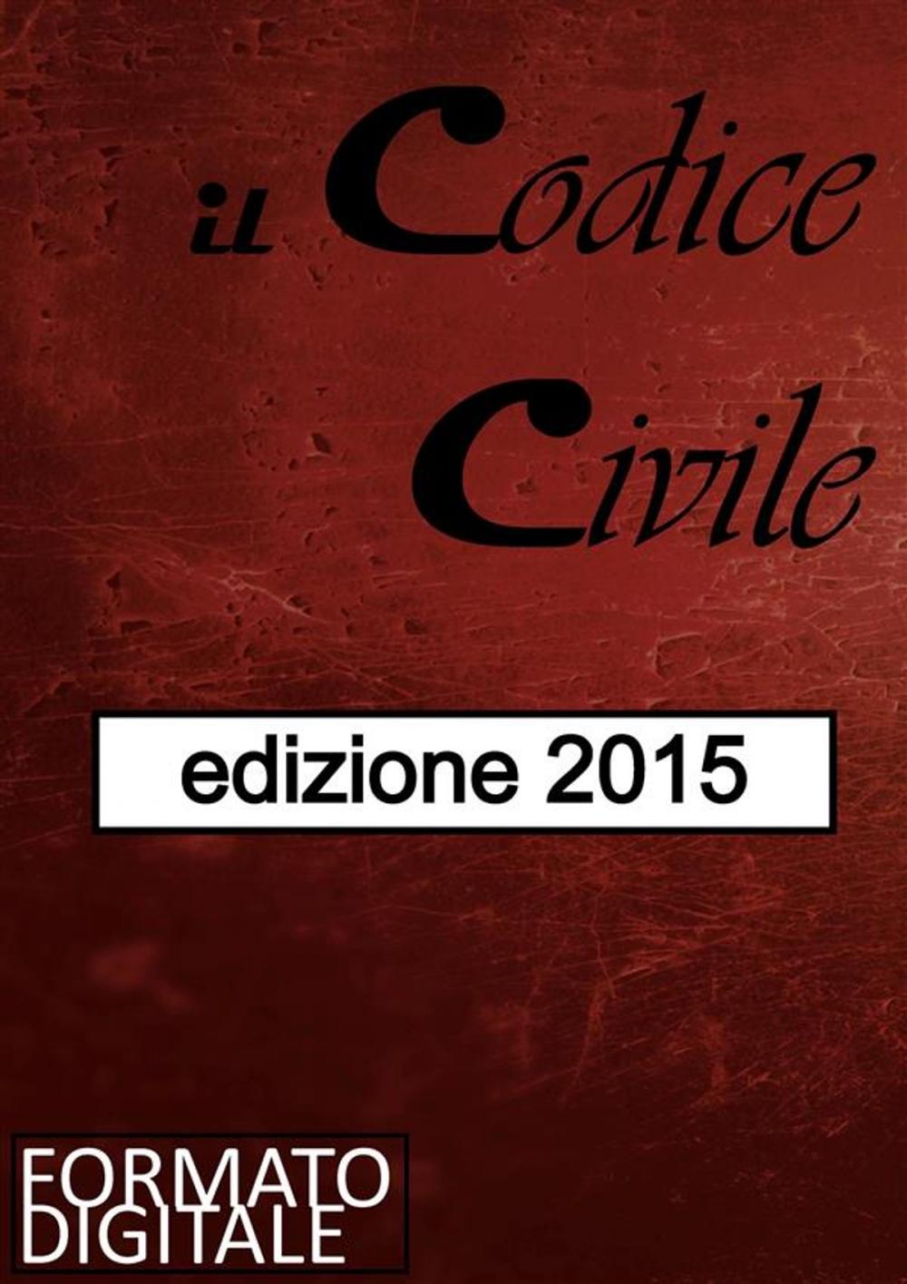 Big bigCover of Il Codice Civile