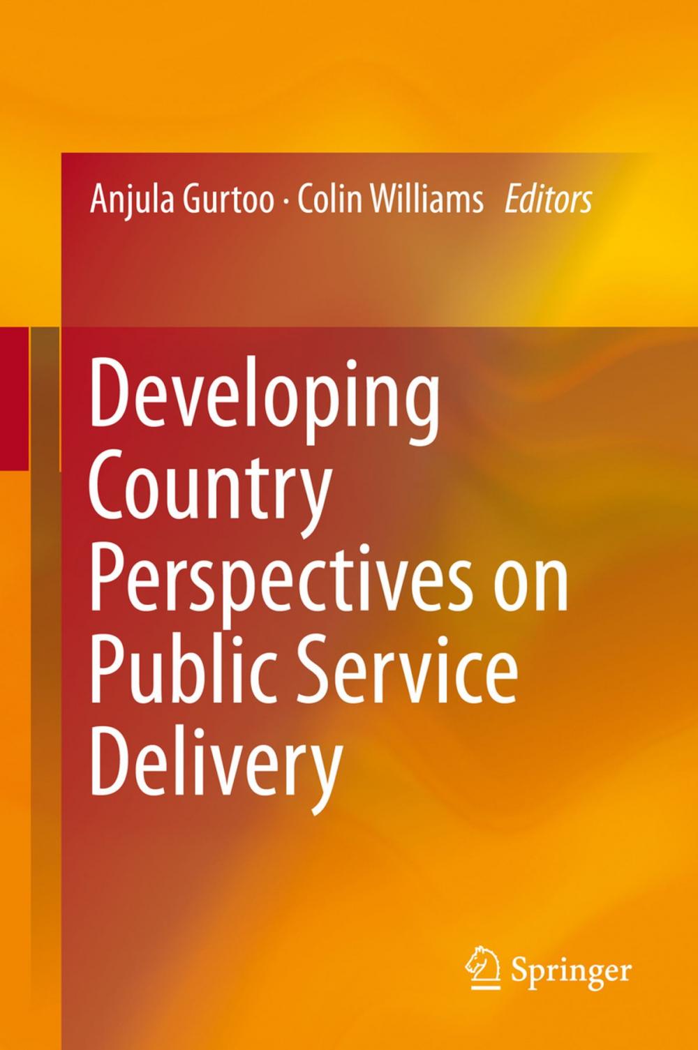 Big bigCover of Developing Country Perspectives on Public Service Delivery