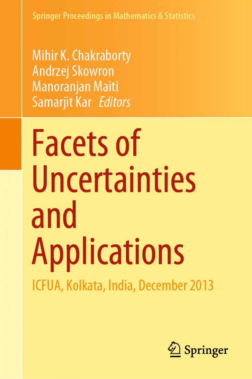 Big bigCover of Facets of Uncertainties and Applications