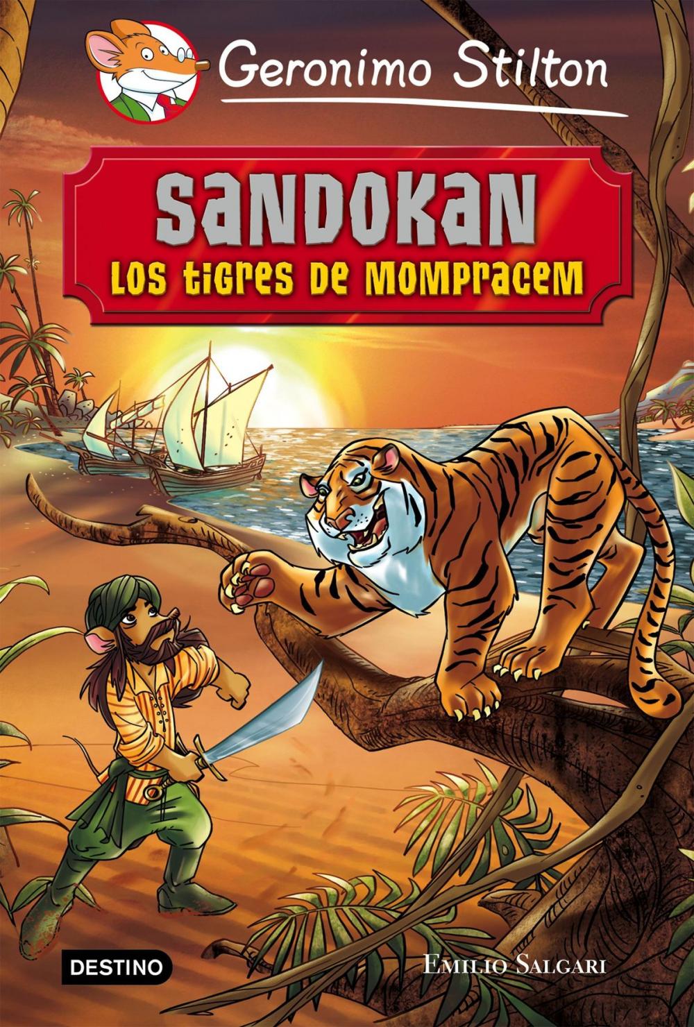 Big bigCover of Sandokan. Los tigres de Mompracem