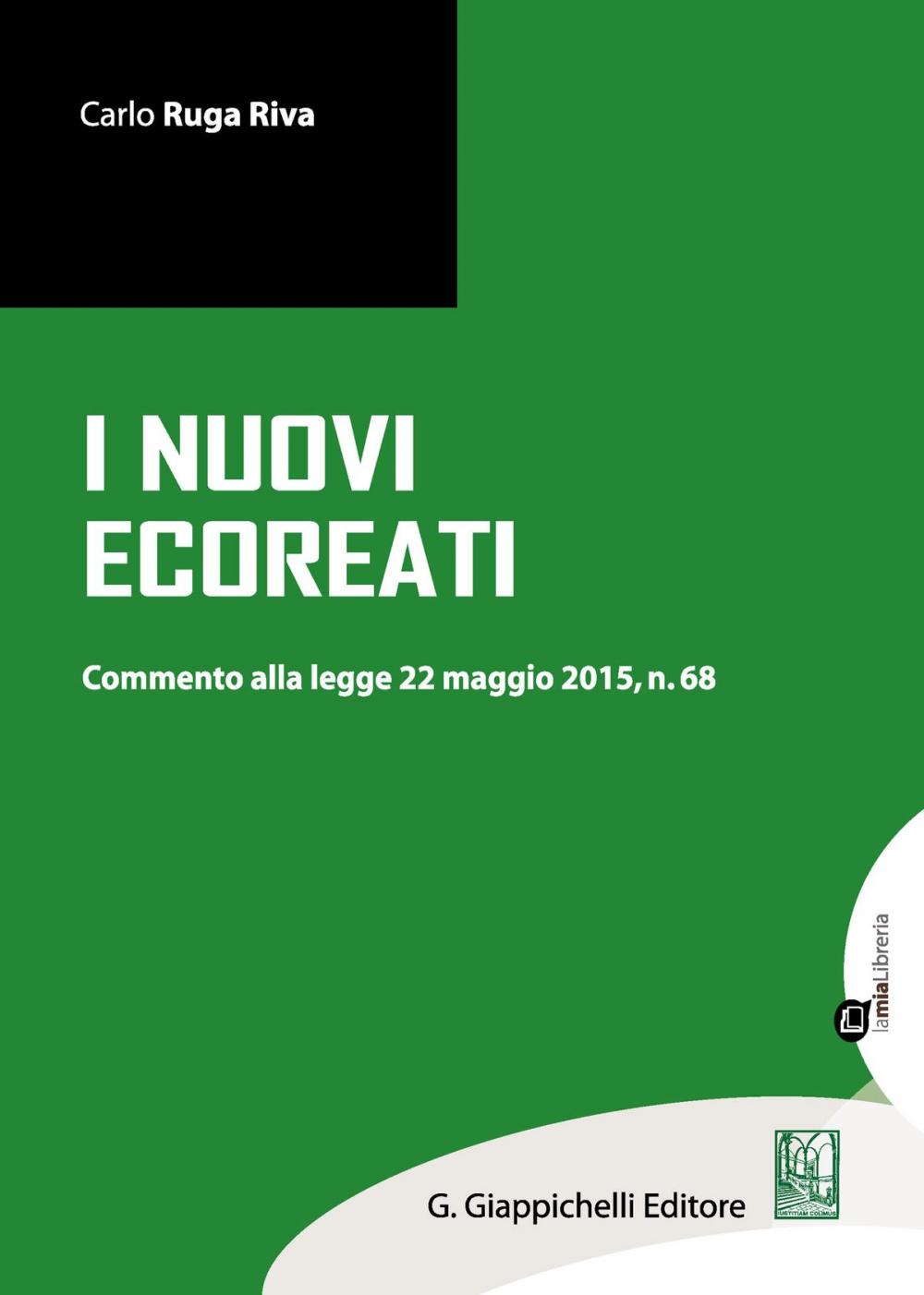 Big bigCover of I nuovi ecoreati