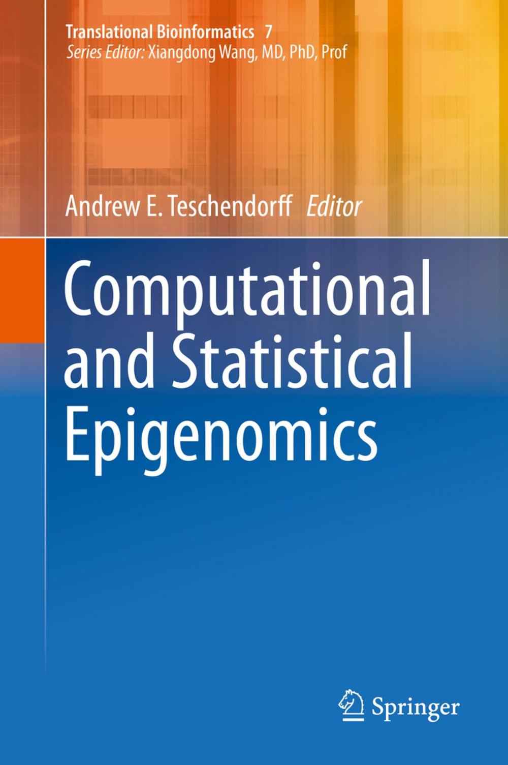 Big bigCover of Computational and Statistical Epigenomics