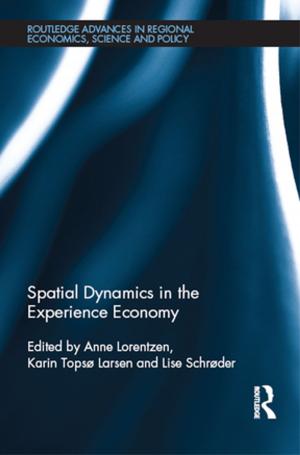 Cover of the book Spatial Dynamics in the Experience Economy by David Lack