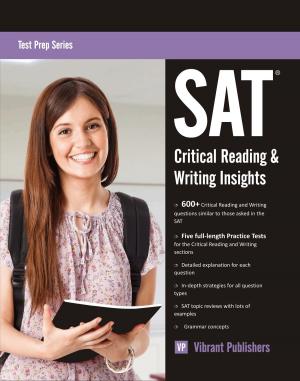 Cover of the book SAT Critical Reading and Writing Insights by 