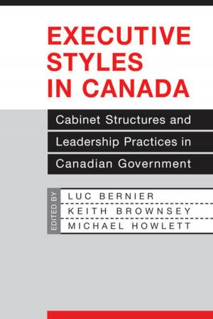 Cover of the book Executive Styles in Canada by Andrew Smith, Dimitry Anastakis