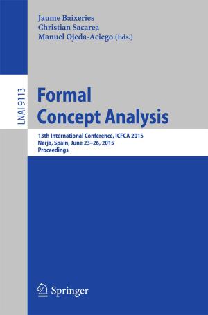 Cover of the book Formal Concept Analysis by Denis Kilroy, Marvin Schneider