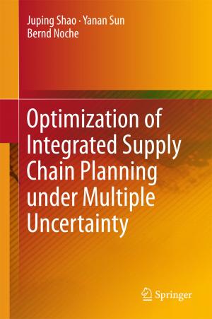 Cover of the book Optimization of Integrated Supply Chain Planning under Multiple Uncertainty by Daniel W. Stroock