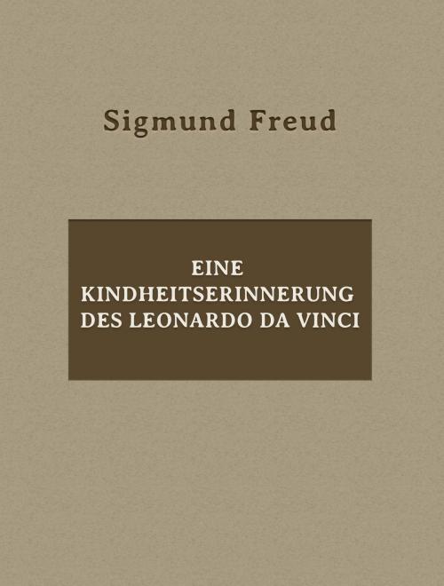 Cover of the book Eine Kindheitserinnerung des Leonardo da Vinci by Sigmund Freud, Media Galaxy