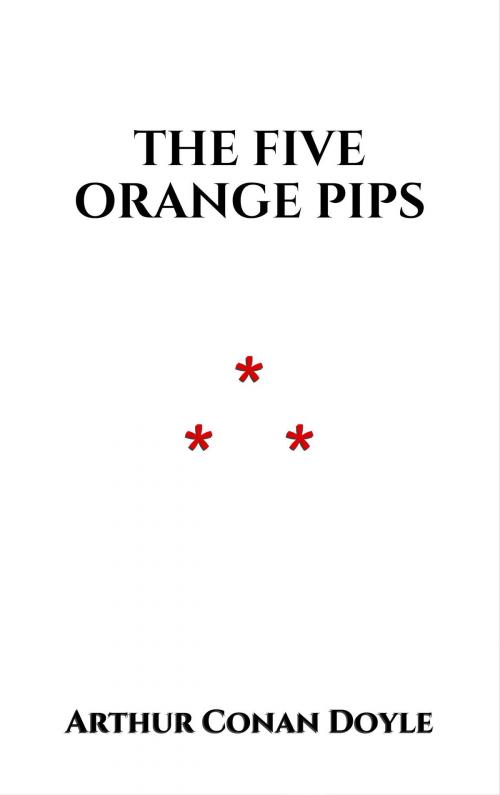 Cover of the book The Five Orange Pips by Arthur Conan Doyle, Edition du Phoenix d'Or