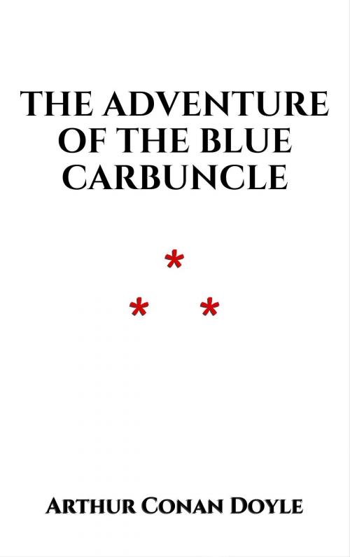 Cover of the book The Adventure of the Blue Carbuncle by Arthur Conan Doyle, Edition du Phoenix d'Or