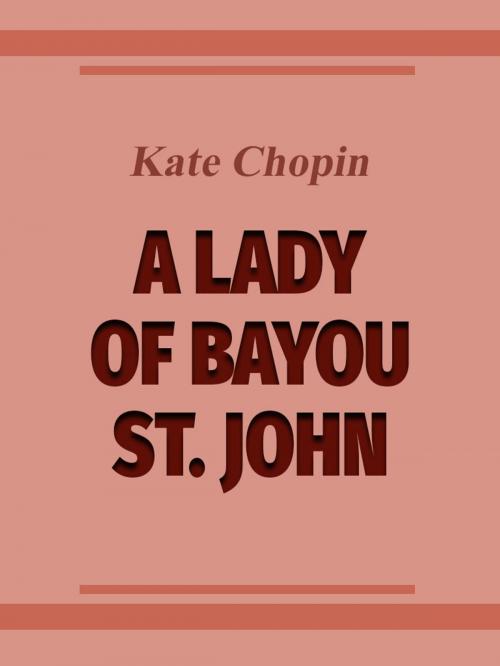 Cover of the book A Lady of Bayou St. John by Kate Chopin, Media Galaxy