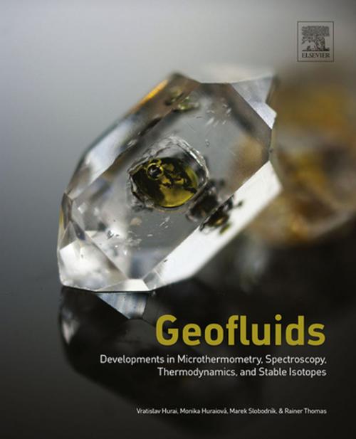 Cover of the book Geofluids by Vratislav Hurai, Monika Huraiová, Marek Slobodník, Rainer Thomas, Elsevier Science
