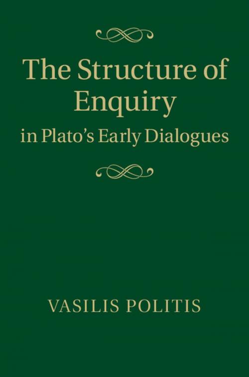 Cover of the book The Structure of Enquiry in Plato's Early Dialogues by Vasilis Politis, Cambridge University Press