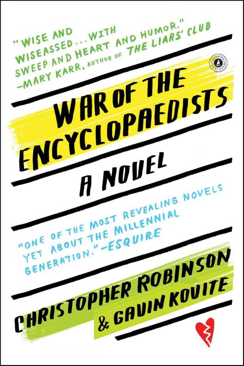 Cover of the book War of the Encyclopaedists by Christopher Robinson, Gavin Kovite, Scribner