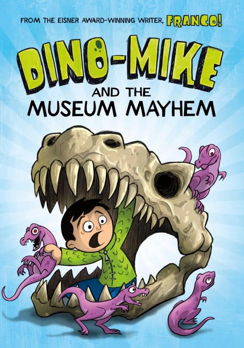 Cover of the book Dino-Mike and the Museum Mayhem by Franco Aureliani, Capstone