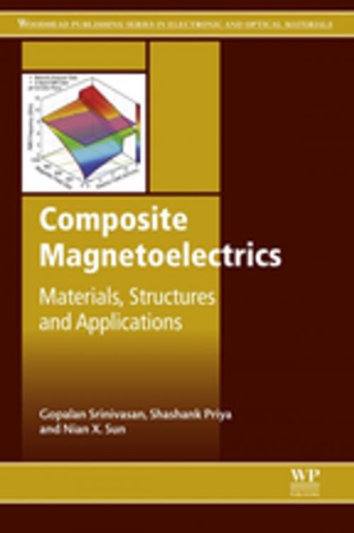 Cover of the book Composite Magnetoelectrics by G Srinivasan, S Priya, N Sun, Elsevier Science