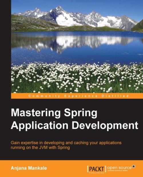 Cover of the book Mastering Spring Application Development by Anjana Mankale, Packt Publishing