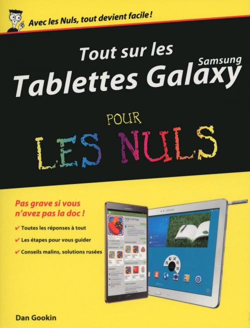 Cover of the book Tout sur les tablettes Samsung Galaxy pour les Nuls by Dan GOOKIN, edi8