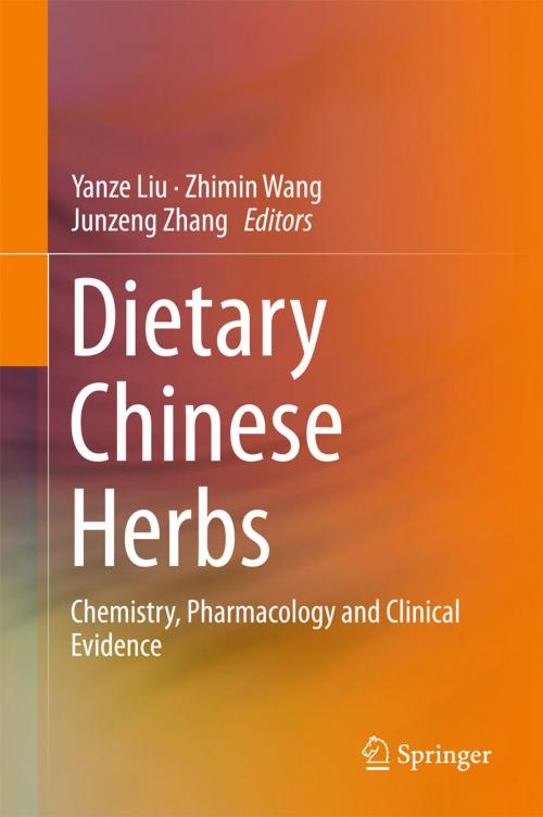 Cover of the book Dietary Chinese Herbs by , Springer Vienna