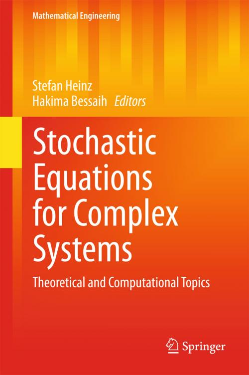 Cover of the book Stochastic Equations for Complex Systems by , Springer International Publishing