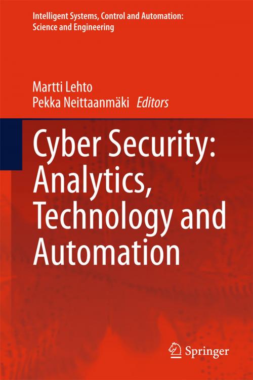 Cover of the book Cyber Security: Analytics, Technology and Automation by , Springer International Publishing