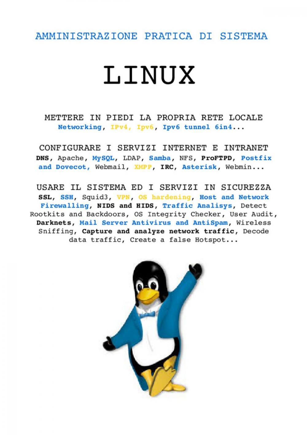 Big bigCover of Linux Amministraione Pratica di Sistema