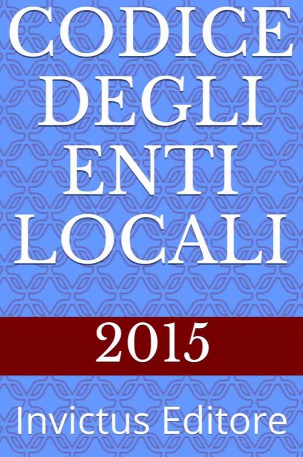 Big bigCover of Codice degli Enti Locali