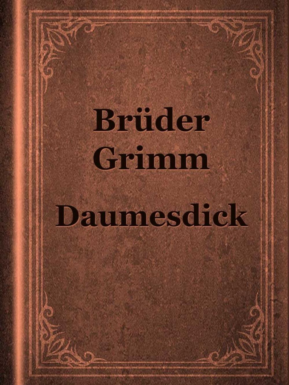 Big bigCover of Daumesdick