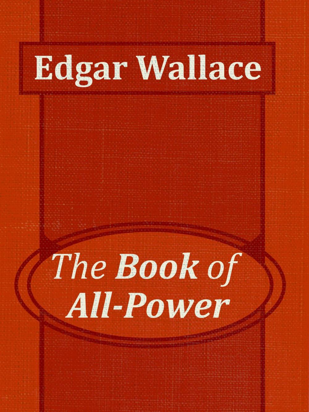 Big bigCover of The Book of All-Power