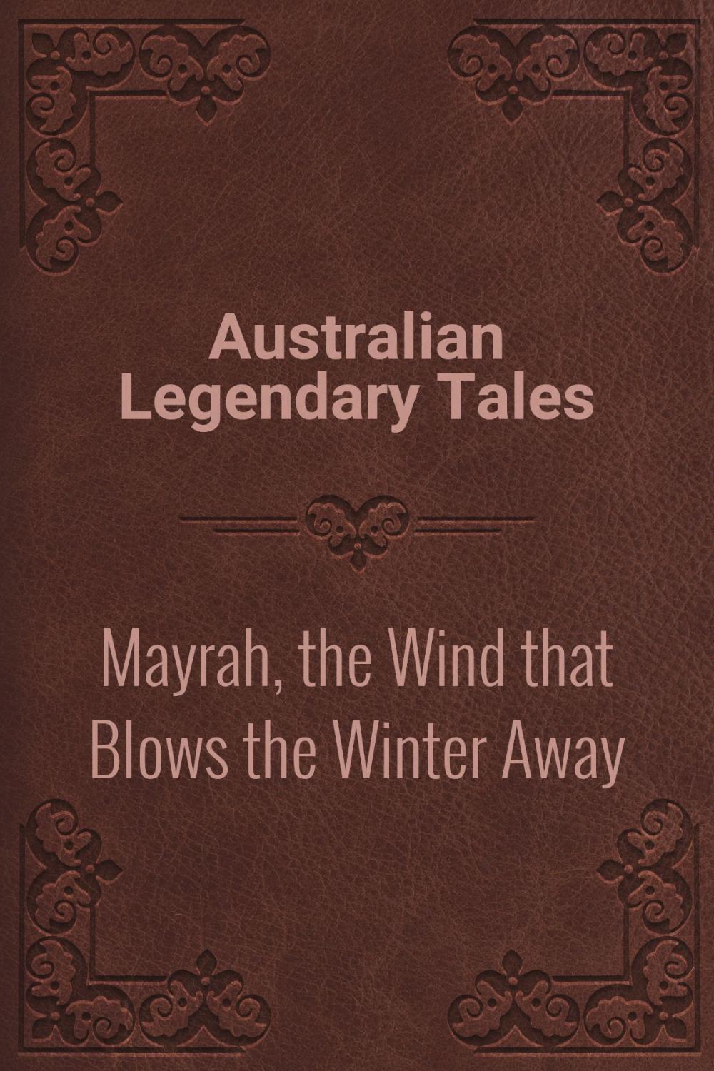 Big bigCover of Mayrah, the Wind that Blows the Winter Away
