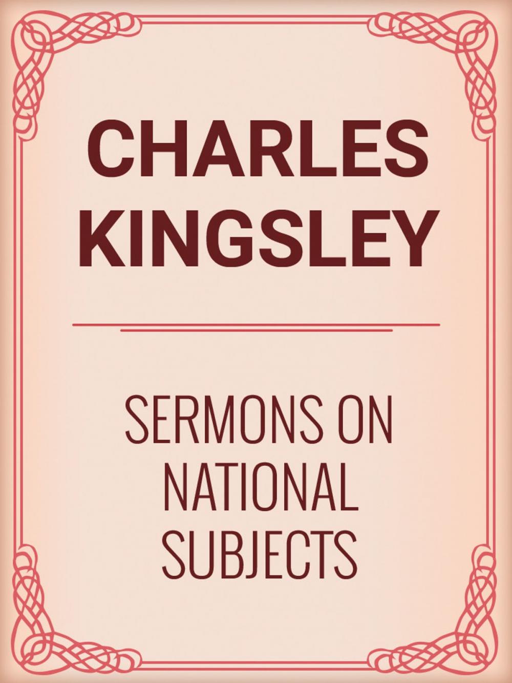 Big bigCover of Sermons on National Subjects