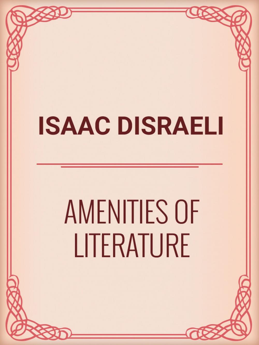 Big bigCover of Amenities of Literature