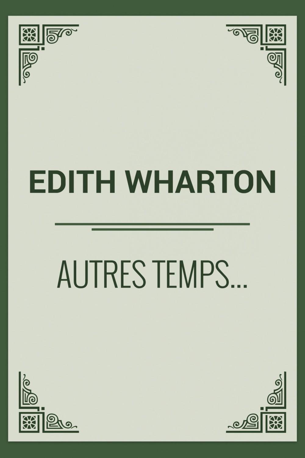 Big bigCover of Autres Temps...