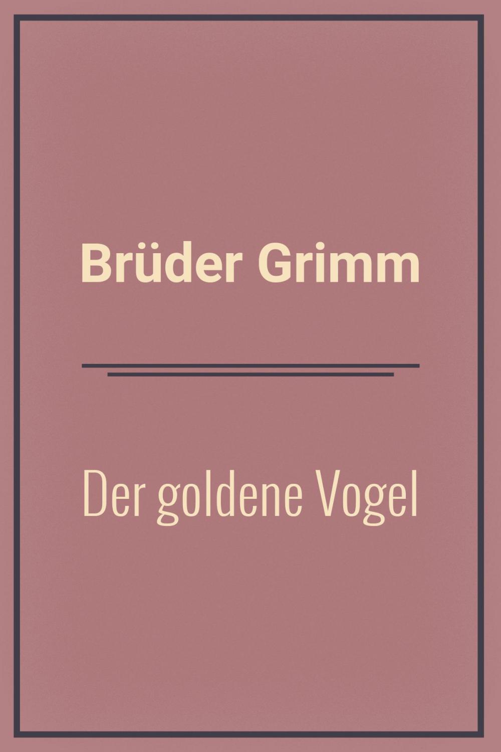 Big bigCover of Der goldene Vogel