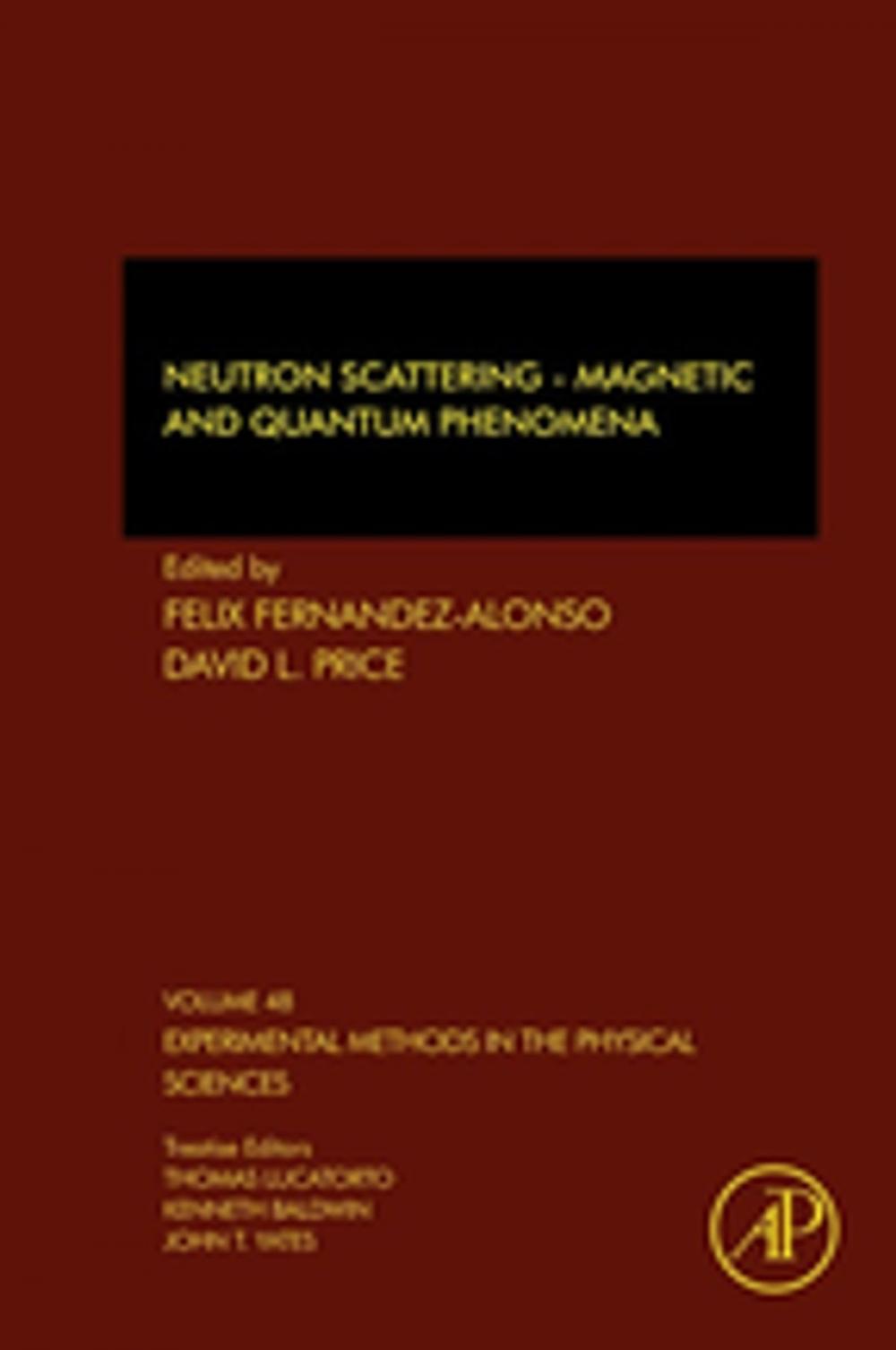 Big bigCover of Neutron Scattering - Magnetic and Quantum Phenomena