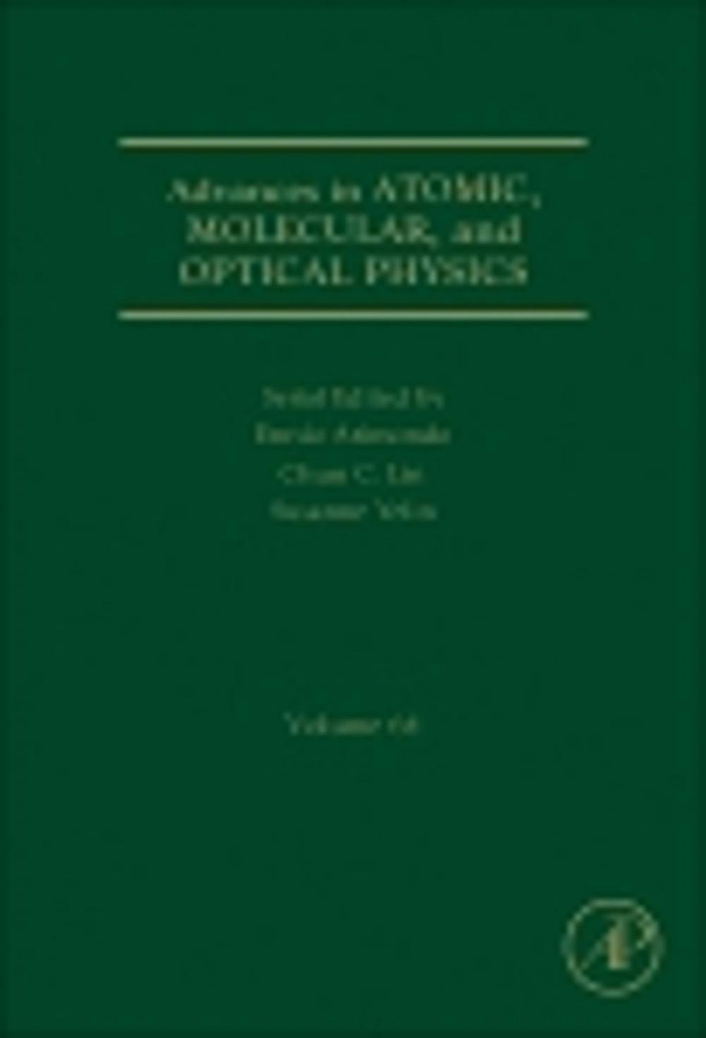 Big bigCover of Advances in Atomic, Molecular, and Optical Physics