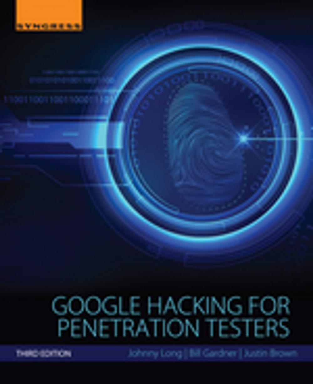 Big bigCover of Google Hacking for Penetration Testers