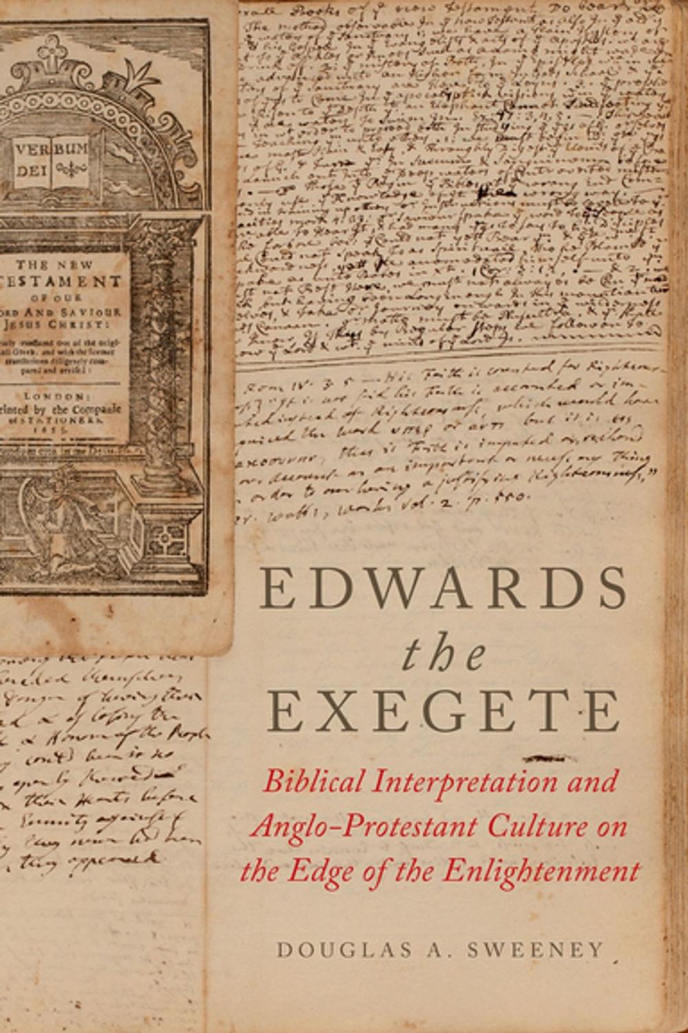 Big bigCover of Edwards the Exegete