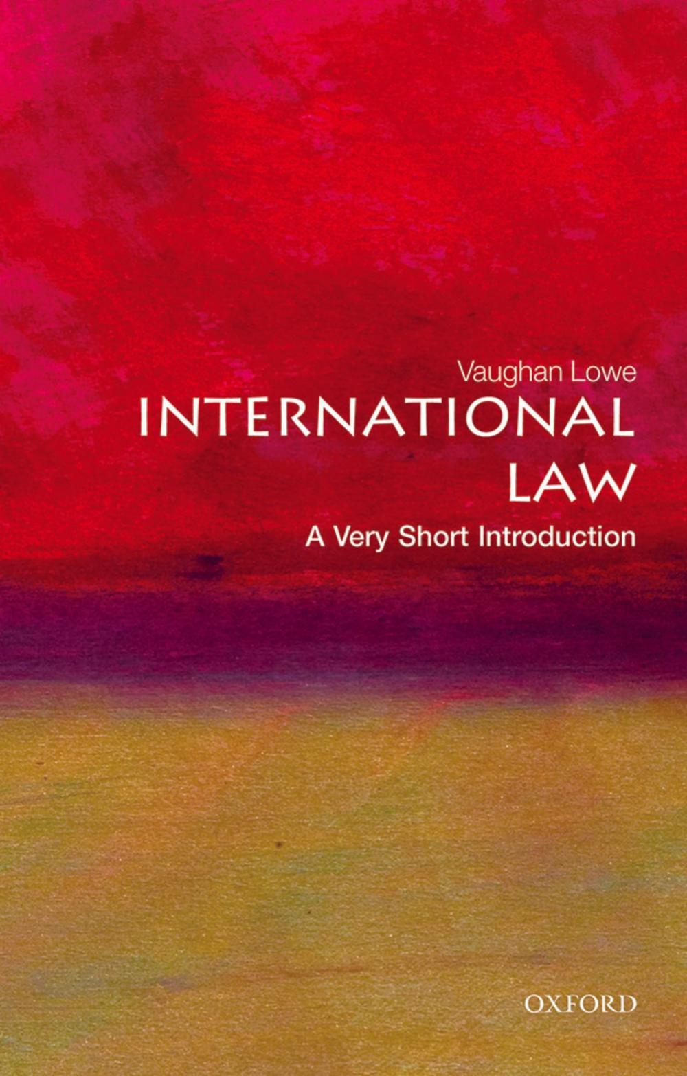 Big bigCover of International Law: A Very Short Introduction