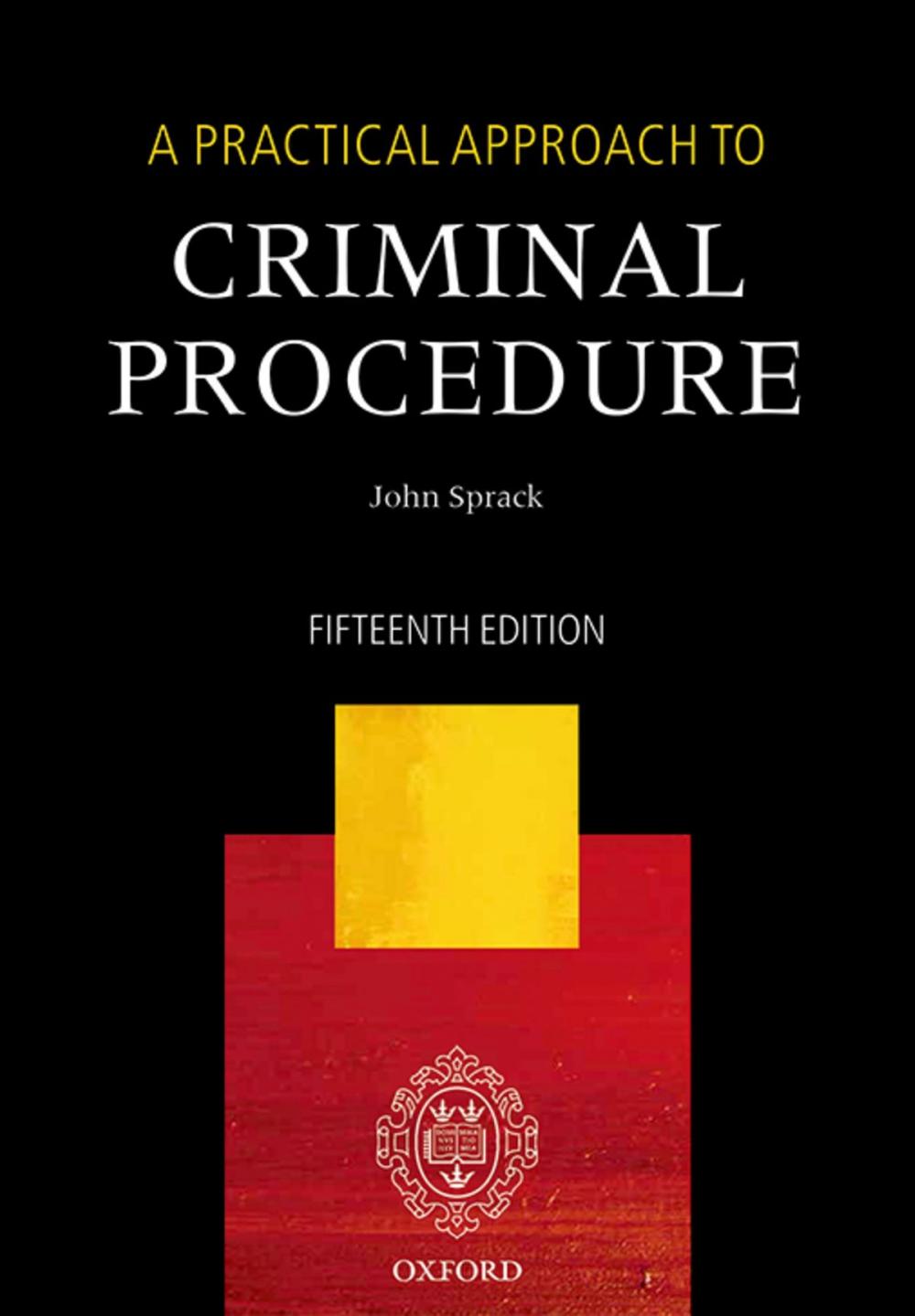 Big bigCover of A Practical Approach to Criminal Procedure