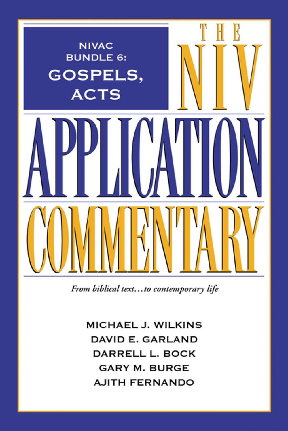 Big bigCover of NIVAC Bundle 6: Gospels, Acts