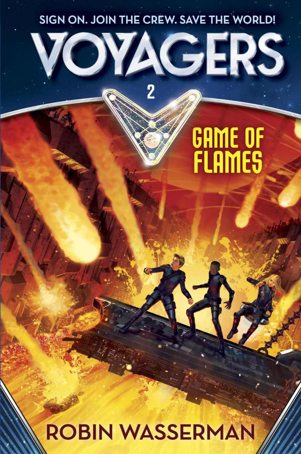 Big bigCover of Voyagers: Game of Flames (Book 2)