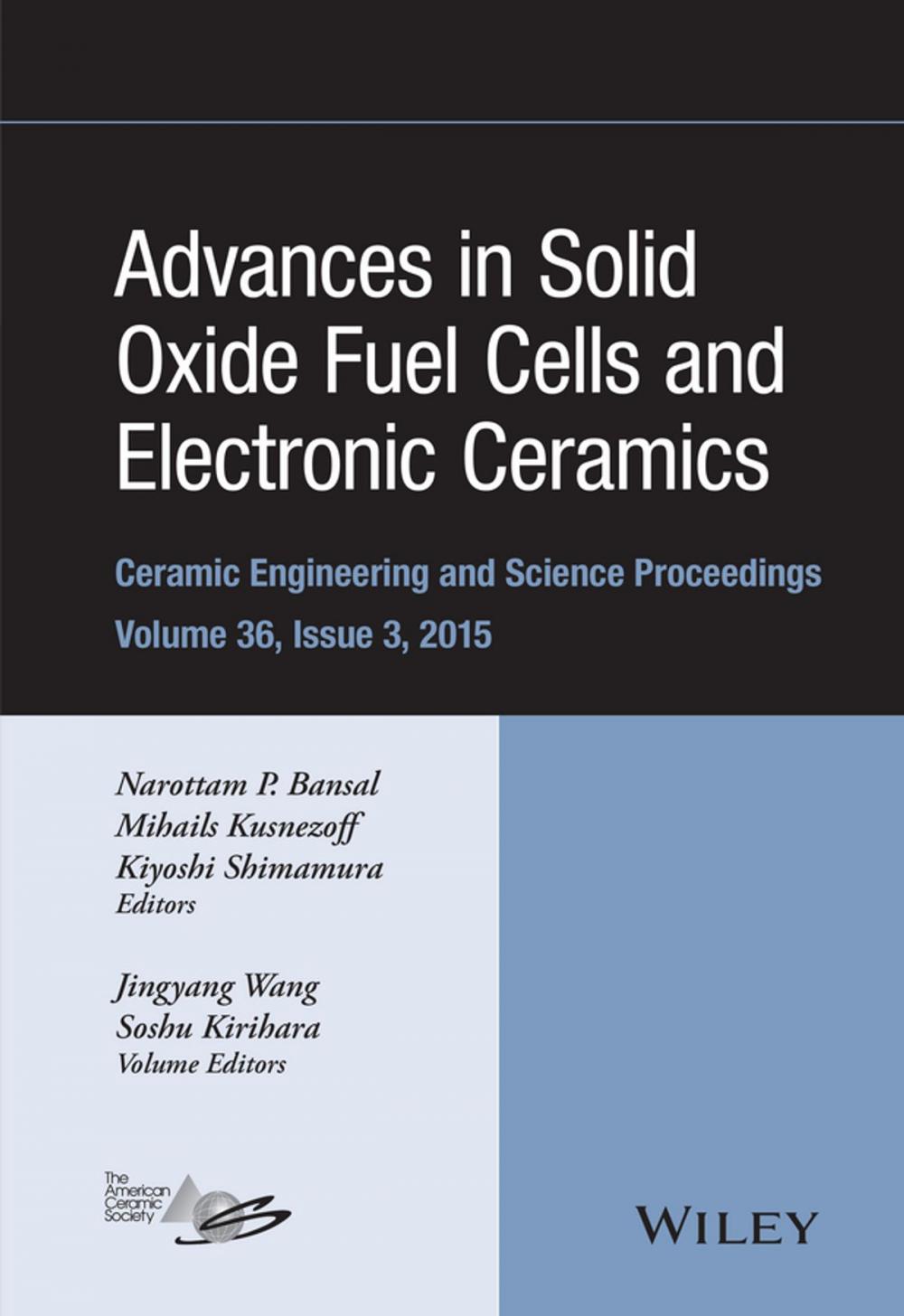 Big bigCover of Advances in Solid Oxide Fuel Cells and Electronic Ceramics