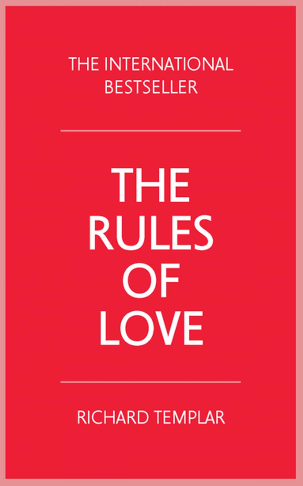 Big bigCover of The Rules of Love