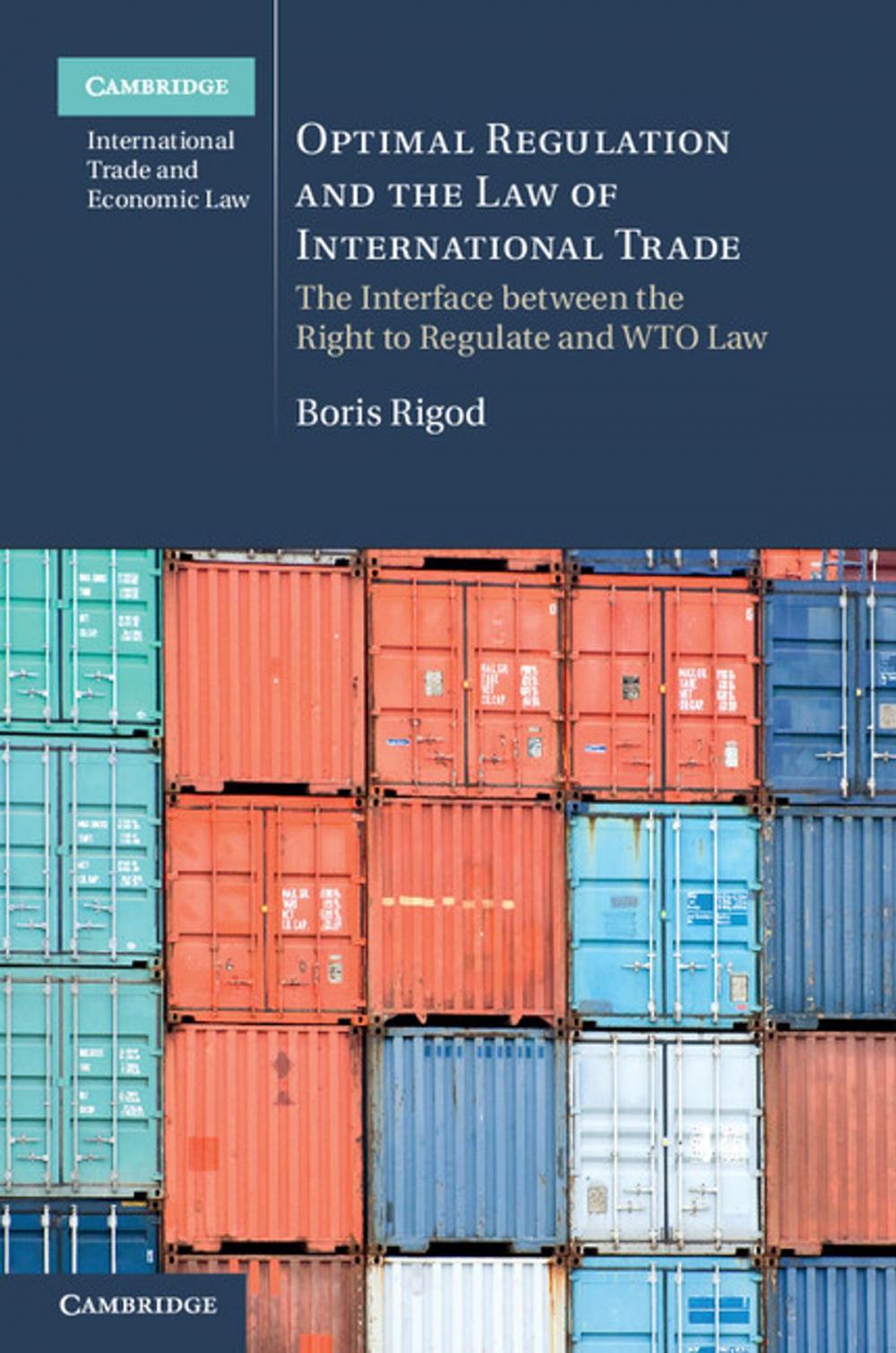 Big bigCover of Optimal Regulation and the Law of International Trade