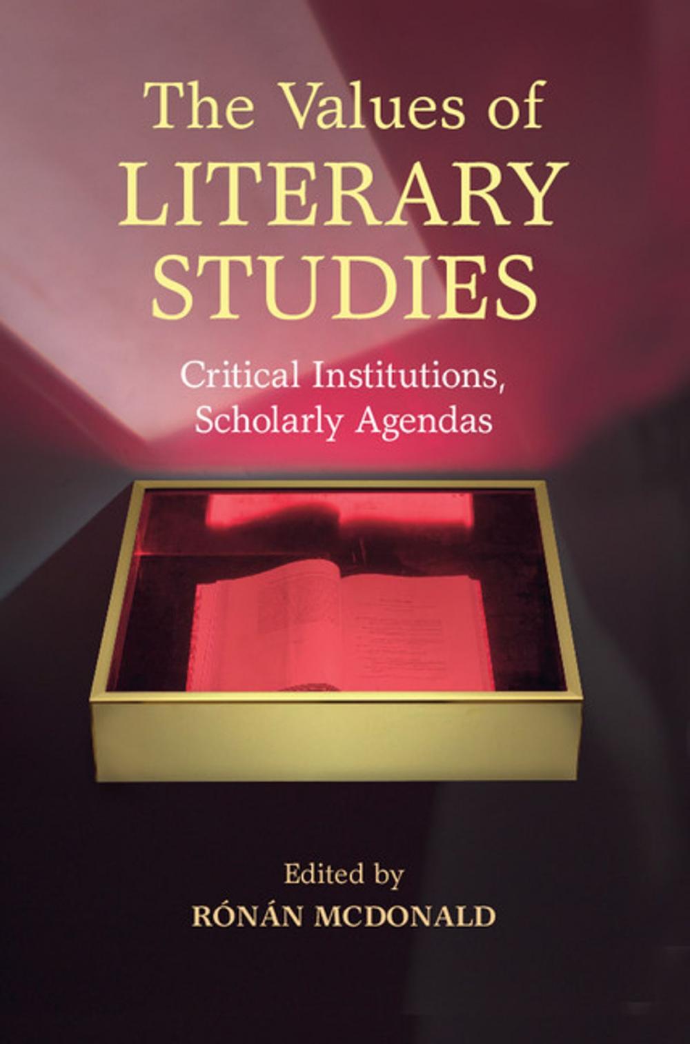 Big bigCover of The Values of Literary Studies